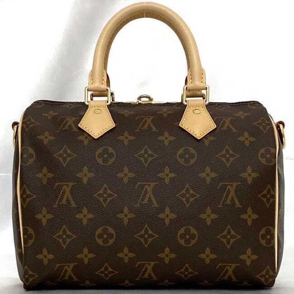 Louis Vuitton Beige Zipper Boston Bag Speedy Bandouliere Shoulder Brown - Picture 4 of 10